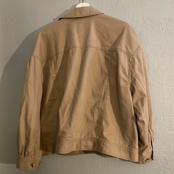 Madewell Pleat-Sleeve Military Jacket SEED KHAKI - Picture 9 of 11
